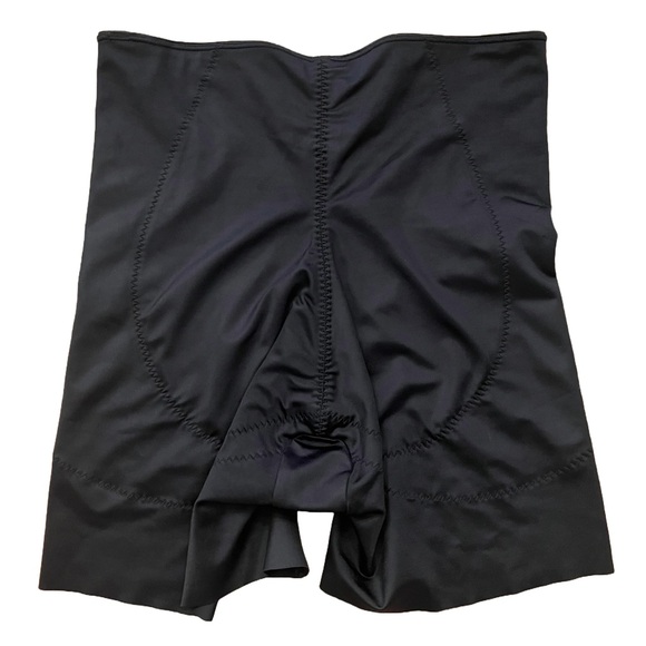 Spanx Slimplicity Shapewear Shorts Large Black Booty Boost Girl Short Shaping - Picture 2 of 9